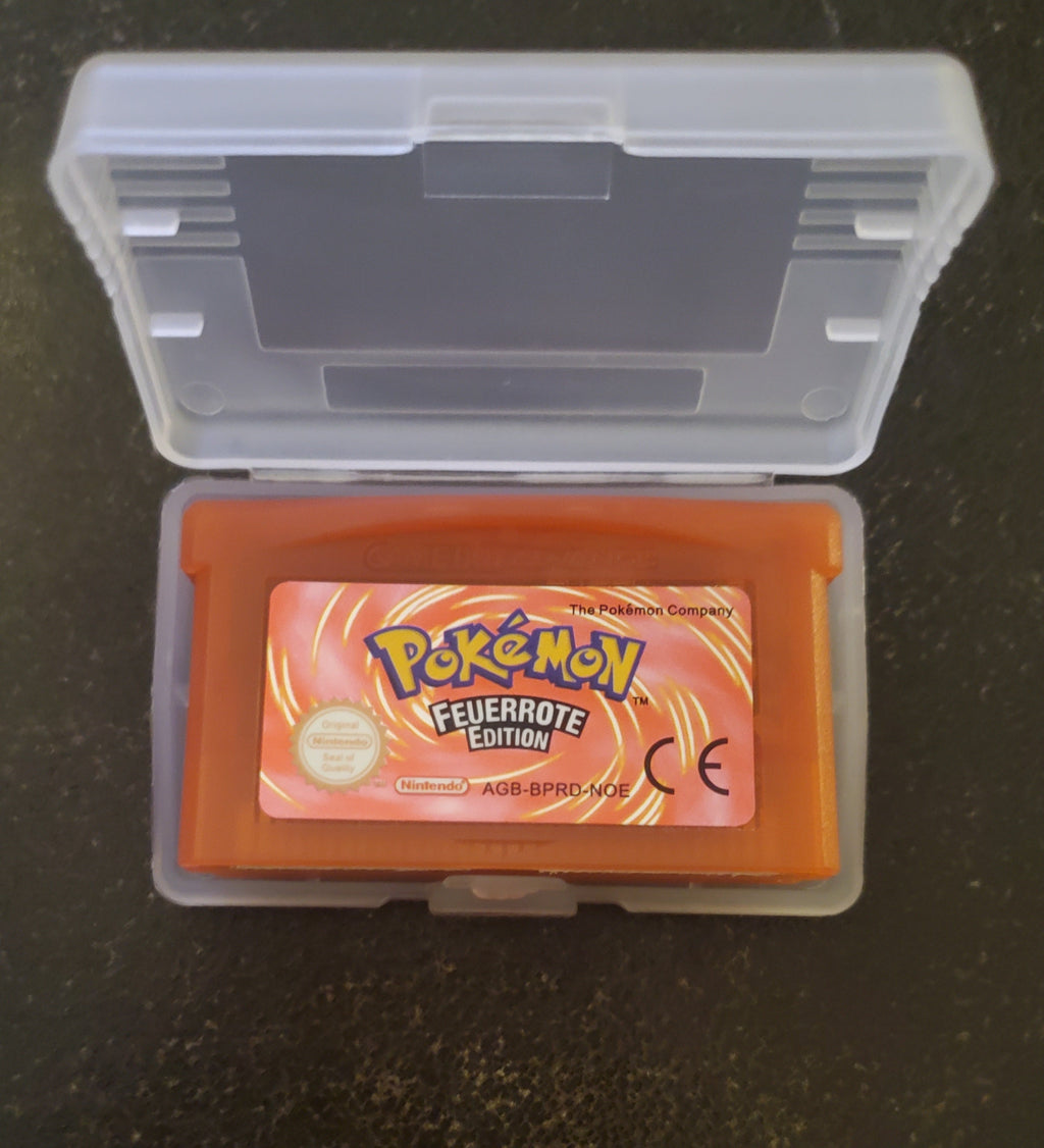 Pokemon Emerald FireRed Ruby Sapphire GBA Video Game French German