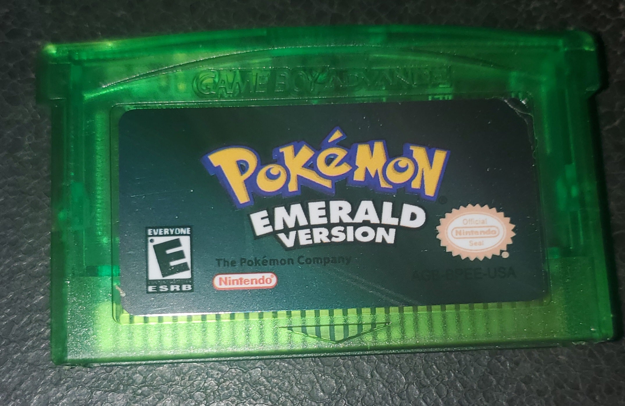 Pokemon Emerald FireRed Ruby Sapphire GBA Video Game French German